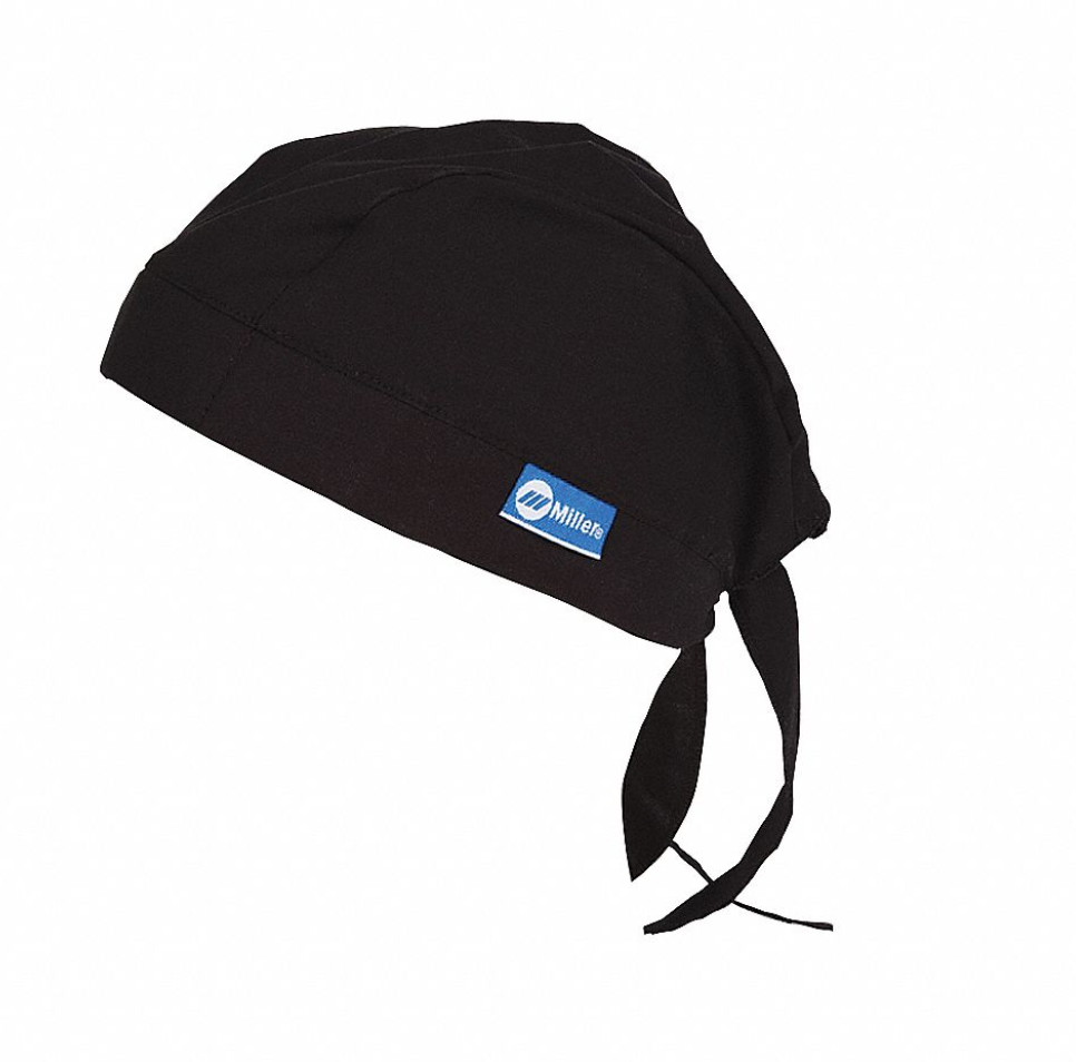 (250904) Miller Bandanna, Black, One Size Fits All, Cotton