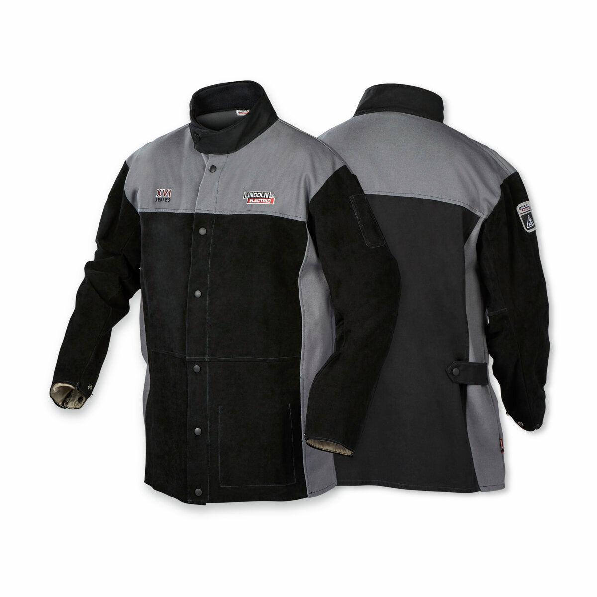 XVI Series Heavy Duty Split Leather FR Welding Jacket - 2XL