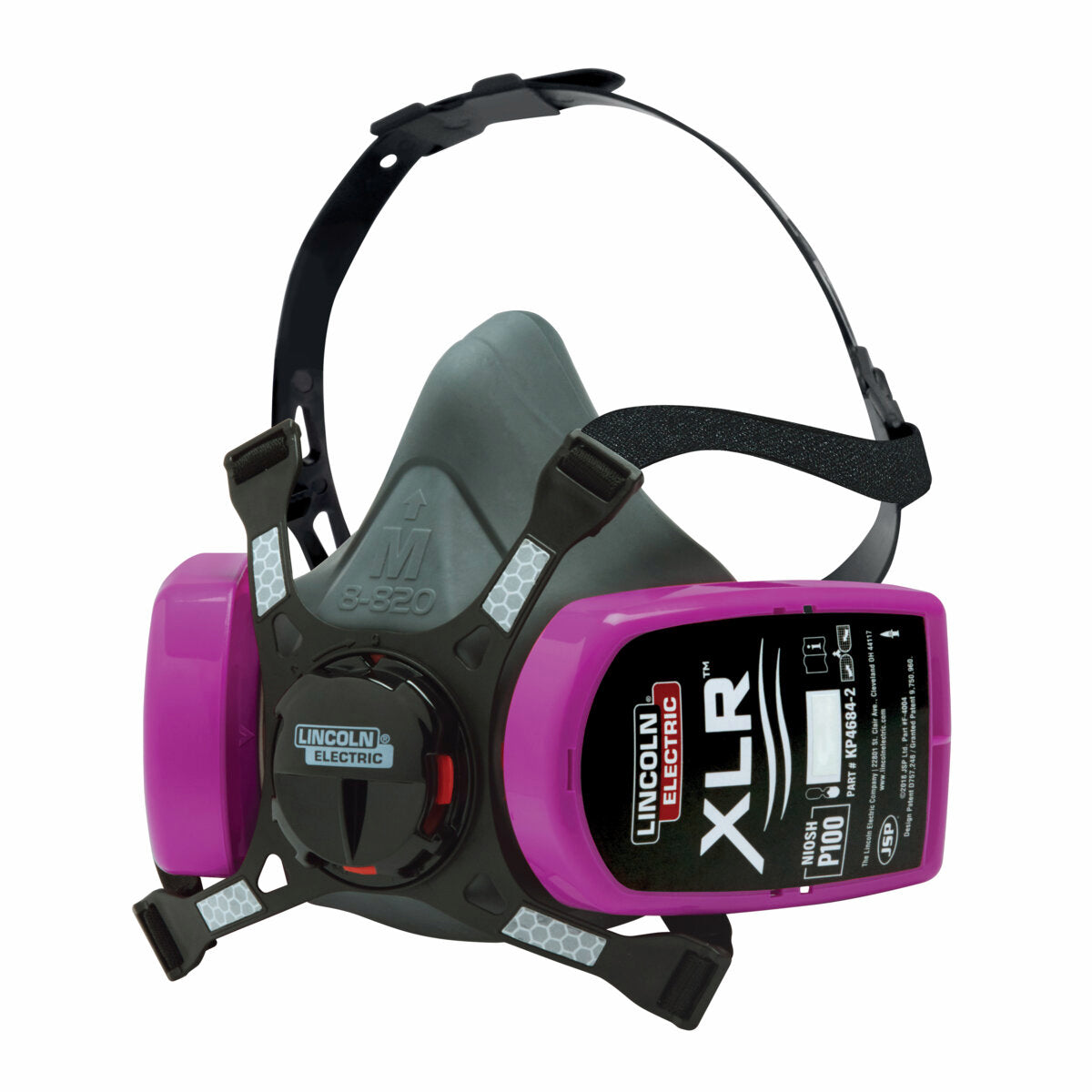XLR P100 Half Mask Welding Respirator - Large